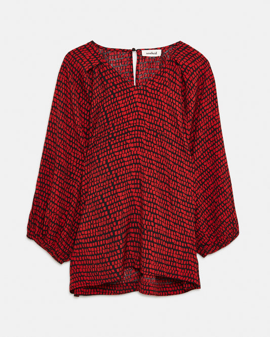 SOAKED Blouse Red (187039C5) Women