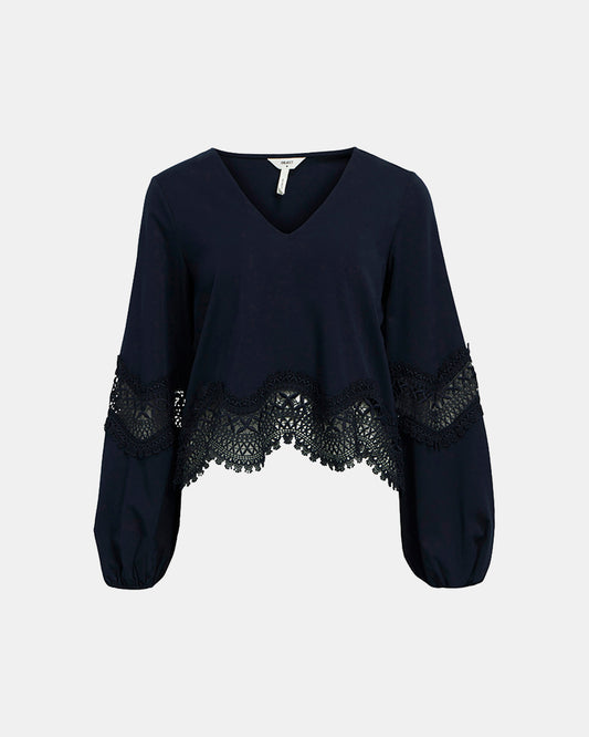OBJECT Blouse Blue (20S8097C3) Women