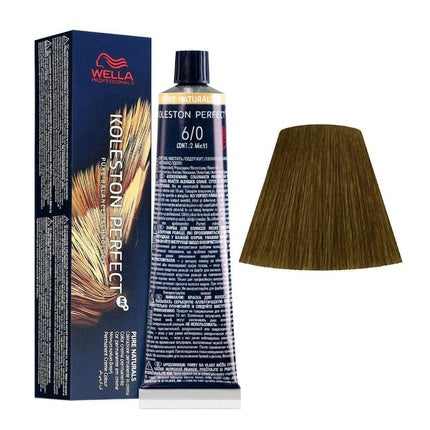 Wella Professionals Koleston Perfect hair dye No. 6/0 dark blonde pure natural 60ml