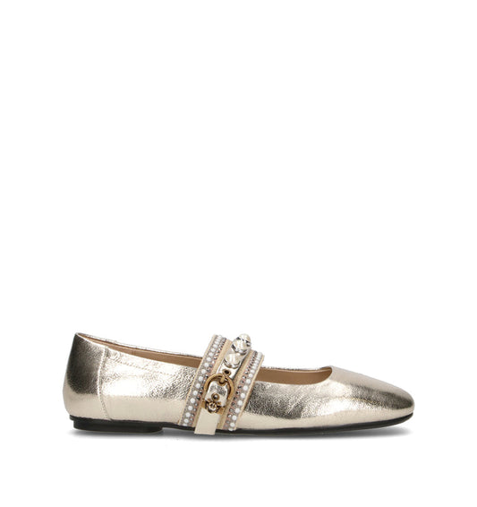 MAX 04 - BALLERINA LAMINATED NAPPA PLATINUM Women