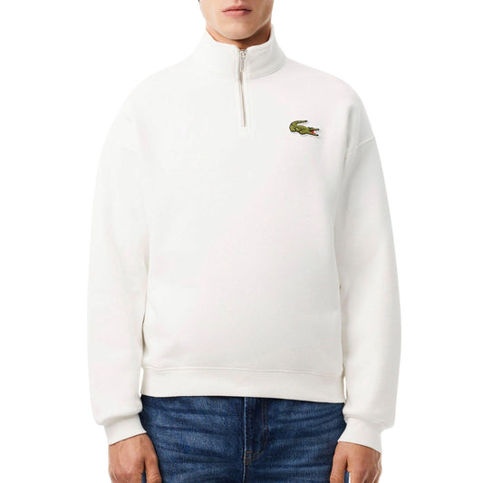 Lacoste Half Zip Sweater White (SH2748-70V) Men