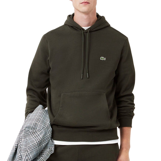 Lacoste Bio Cotton Fleece Hoodie Dark (SH9623-L7A) Men