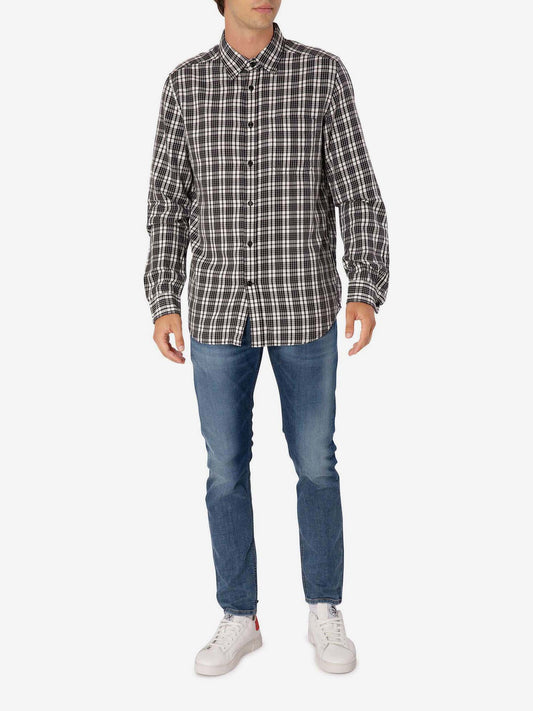 Diesel Plaid Shirt Black (SUNICE-3134706) Men