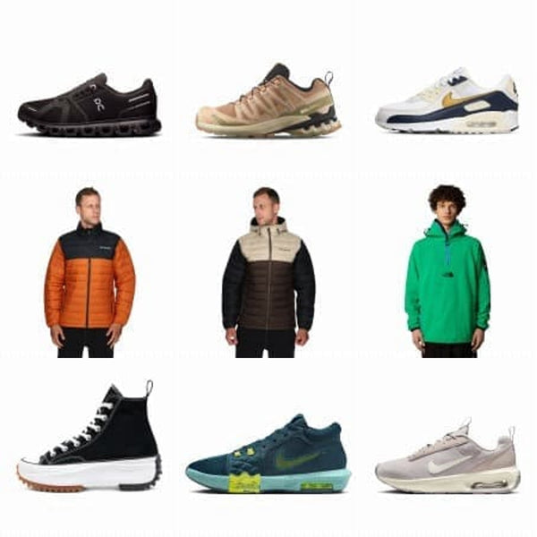 Sport Footwear & Apparel Nike, Puma, Columbia cover