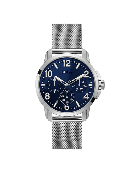 Guess Quartz Watch Silver (W1040G1) Men
