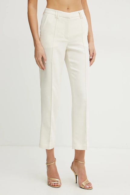 Silvian Heach Pants Nikan Milk (GPP25397PA) Women