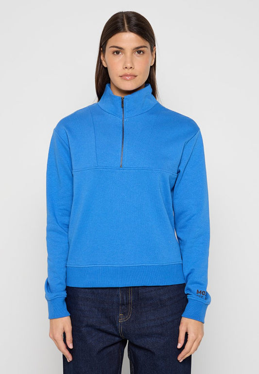 Mexx Half zip sweater Blue (ZZO32DT48-K00) Women