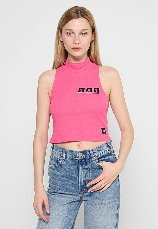 RIBBED CROP TOP Women