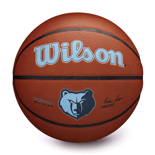 Wilson Ball NBA Team Alliance Memphis Grizzlies Brown-Gold (WI-WTB3100XBMEM) Unisex