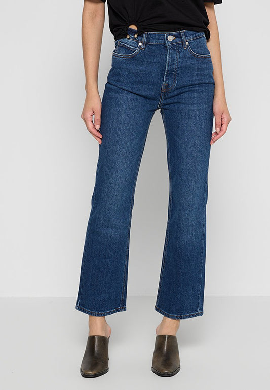Tomorrow TRW Brown Jeans Wash Blue (ZZO316E38-K00) Women