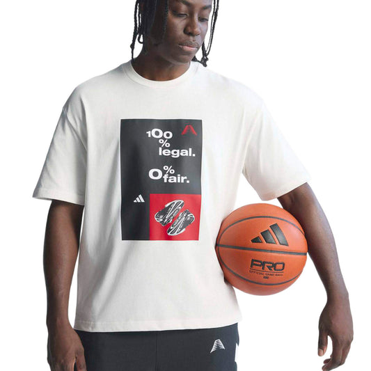 adidas T-Shirt Anthony Edwards Arch Cloud White (KF8970) Men
