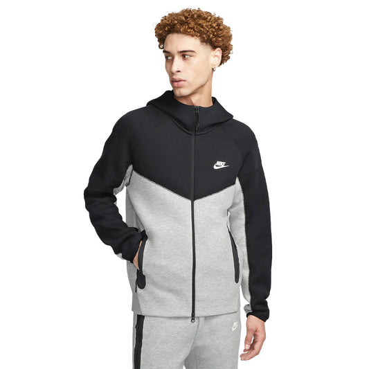 Nike Jacket Sportswear Tech Fleece Windrunner Hoodie Grey Heather (FB7921-064) Men