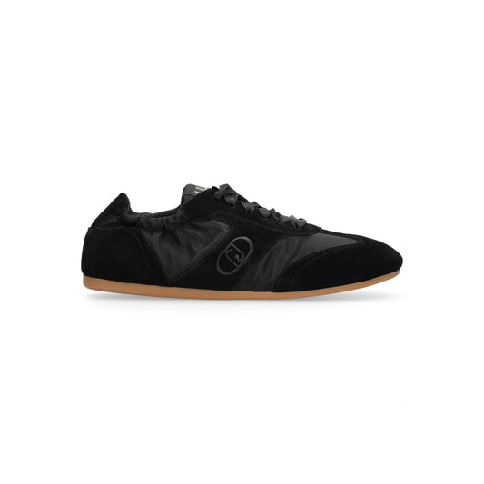 DARCEY 01 - SNEAKER COW SUEDE/NYLON