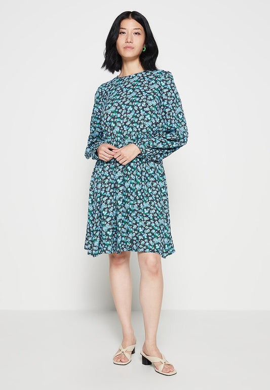 YAS ALIMA LS O-NECK DRESS - PB (ZZO1Y2C02-Q00) Women
