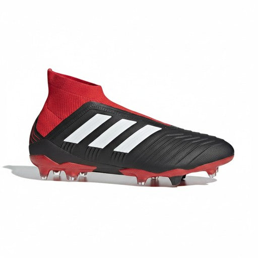 Adidas Predator 18+ FG Kids Football Boots Black Red (DB2012), Kids