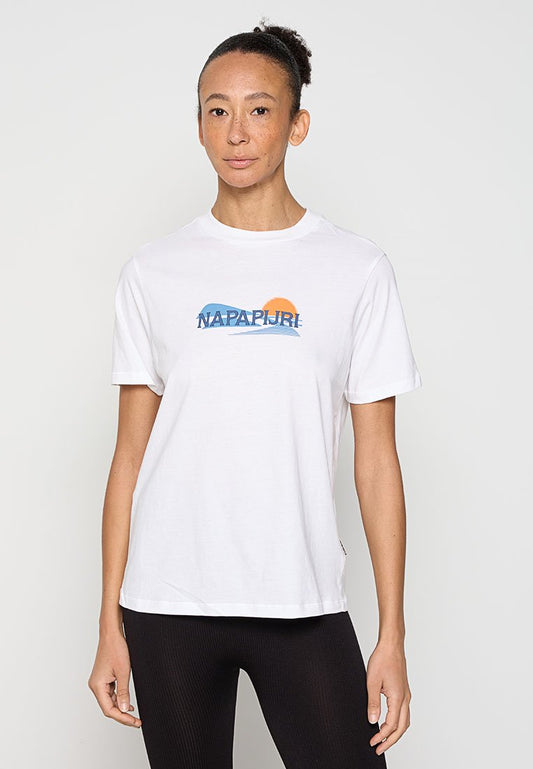 Napapijri SALEES SS W White (ZZO2VAD12-A00) Women