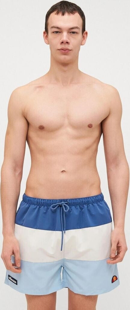 Cielo Swim Shorts Navy/Off White/Light Blue (SHZ04797) Men