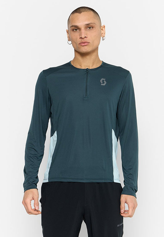 SCOTT Sports SCO Shirt Endurance Tech LS Teal (ZZO31AD15-M00) Men