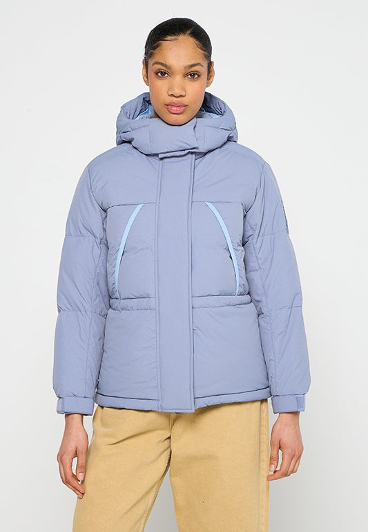 Timberland HOWKER RECYCLED DOWN PUFFER JACKET INFINITY Blue (ZZO2UZQ88-K00) Women