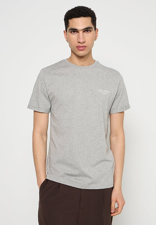 Les Deux Toulon T Shirt Grey (ZZO30ZN06-C00) Men