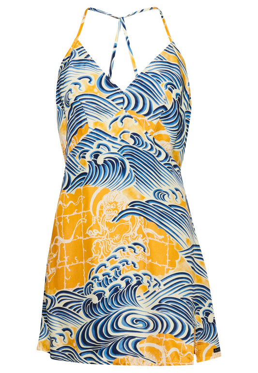 SUPERDRY Mini Slip Halter Dress Women