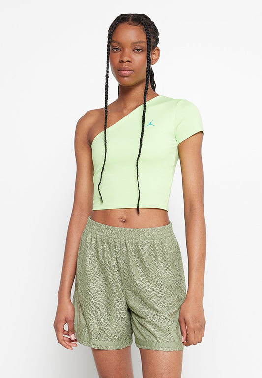 Jordan W J SPT ASYM TOP 22 Light green (ZZO2JUW04-M00) Women