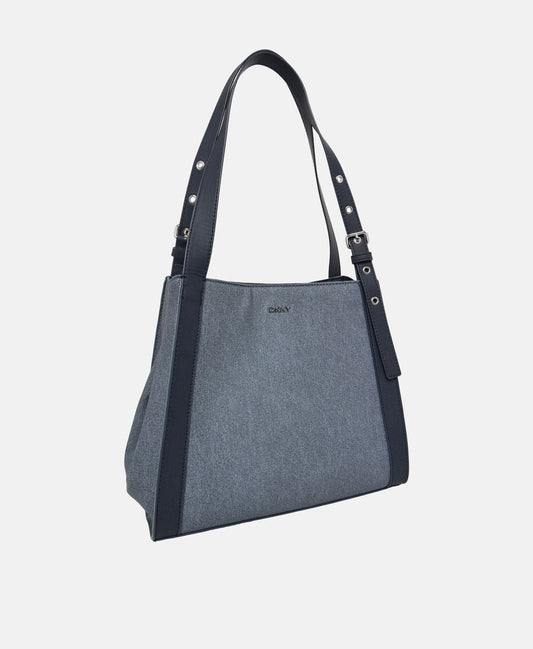 DKNY Galen Medium Tote Denim Multi (R61ADQ40DNM) Women