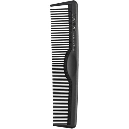 Lussoni Cutting Comb Shatterproof Carbon Hair Cutting Comb for All Hair Types 100