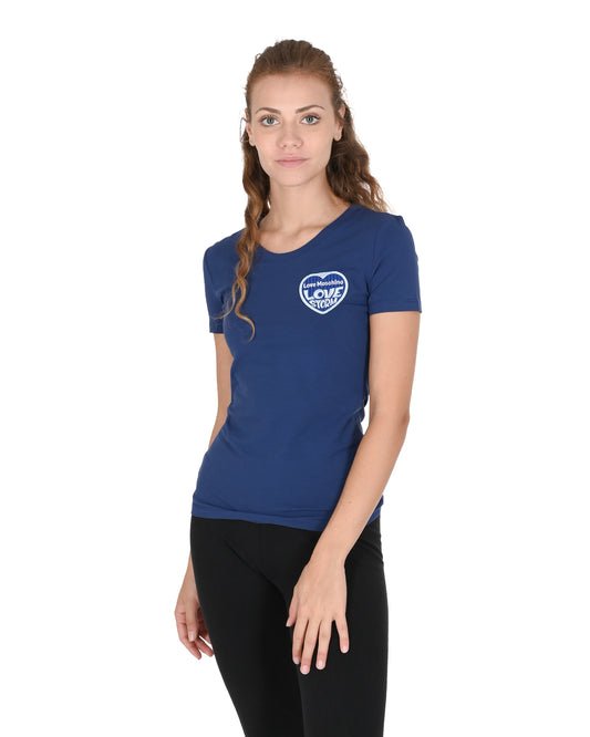 Love Moschino Blue T-Shirt (101723) Women