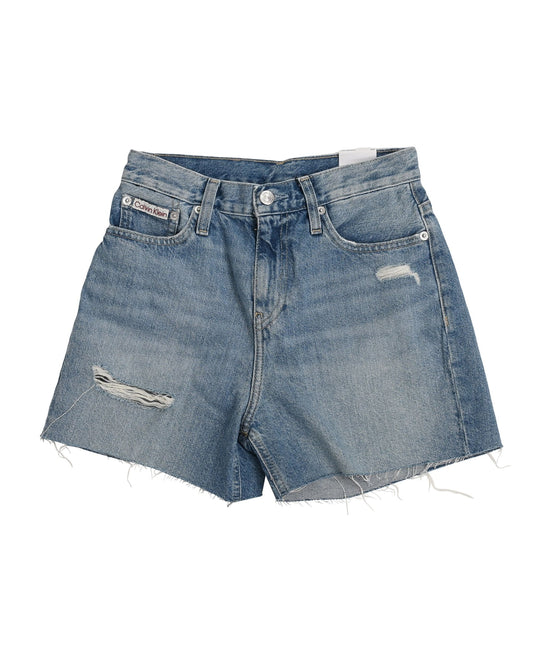 Calvin Klein Womens Shorts J20J2251591AA Denim