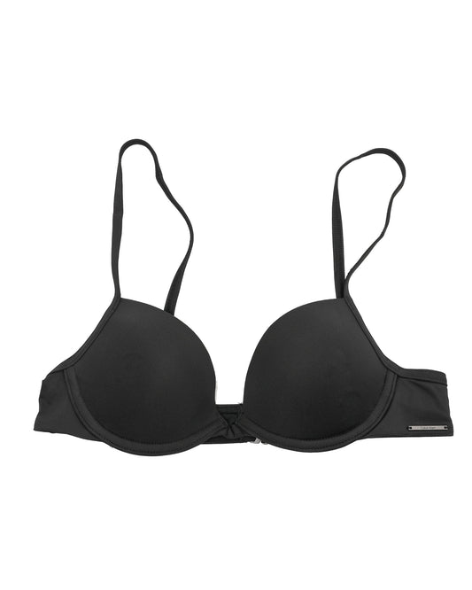 Calvin Klein Womens Swim Top KW0KW02702BEH Black