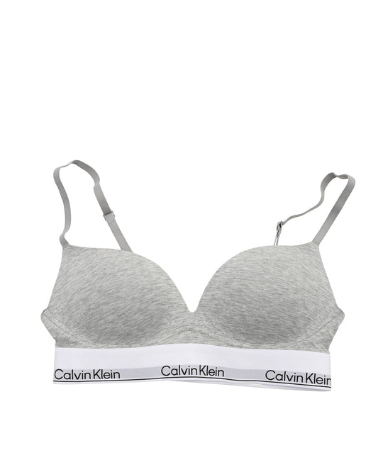 Calvin Klein Womens Bra LV00QF8502P7A Grey