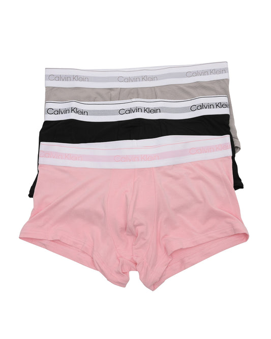 Calvin Klein Mens Low Rise Trunk 000NB3956AVR5 Multicolor