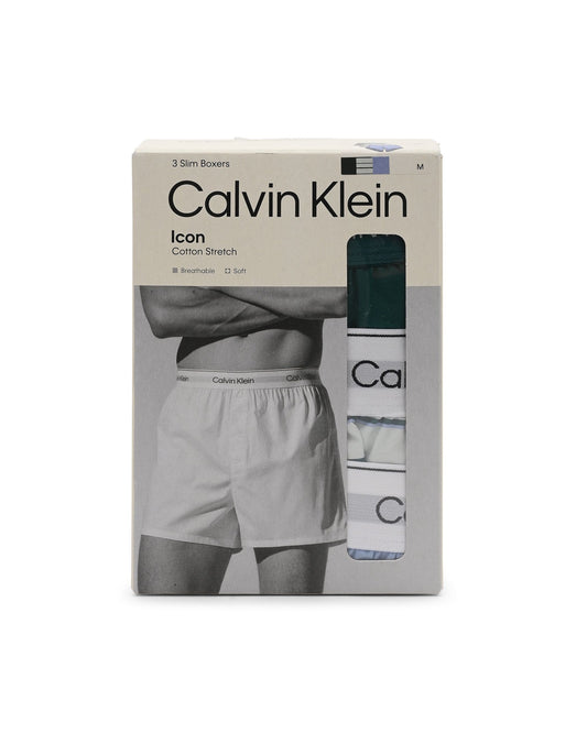 Calvin Klein Mens Boxer LV00NB42670AC Green