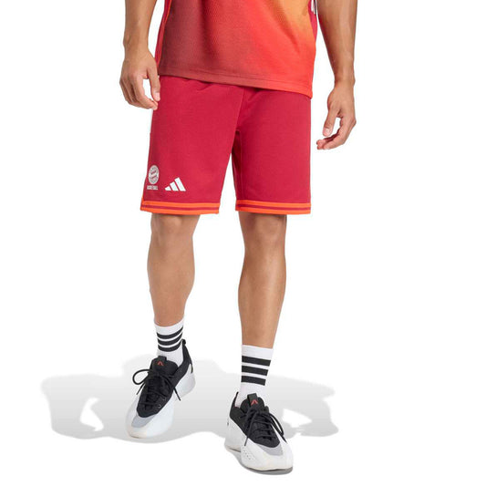 Adidas Shorts Bayern Munich Home Kit 2025-2026 Active maroon (AD-KE1806) Unisex