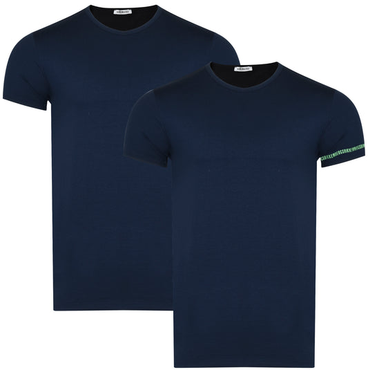 BIKKEMBERGS T-SHIRT Men's NAVY (5437) Men