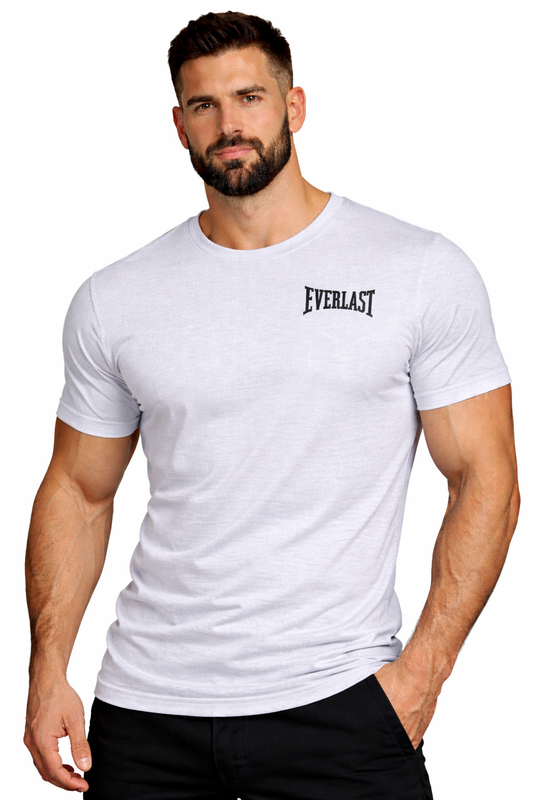 Everlast T-SHIRT T-shirt Men's GREY MELANGE JASNOSZARY (9508) Men