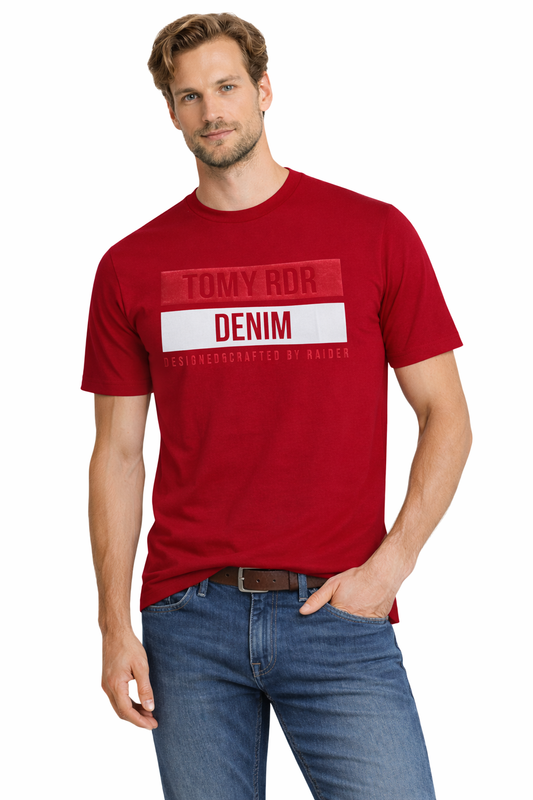 JUMPER T-SHIRT T-shirt Men's Red (9175) Men