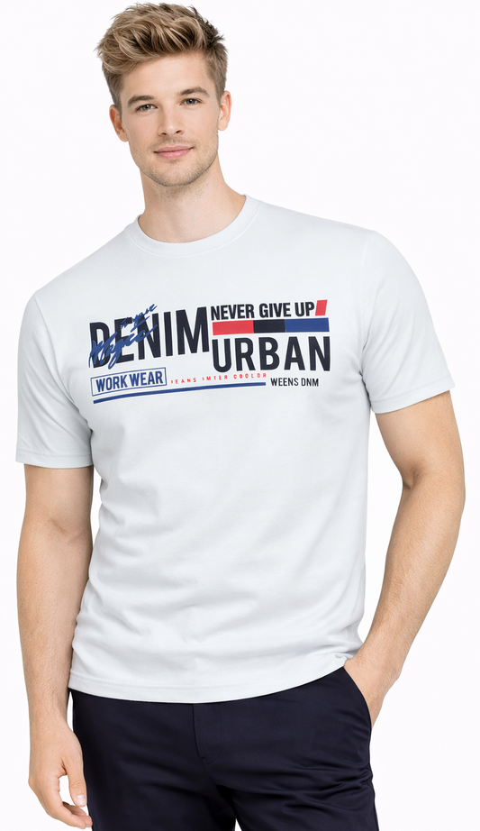 JUMPER T SHIRT T Shirt 3024 White (8560) Men