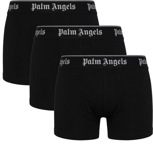 Palm Angels BOXERS 3 PACK PLA1UMWTR04TR BLACK (9831) Men