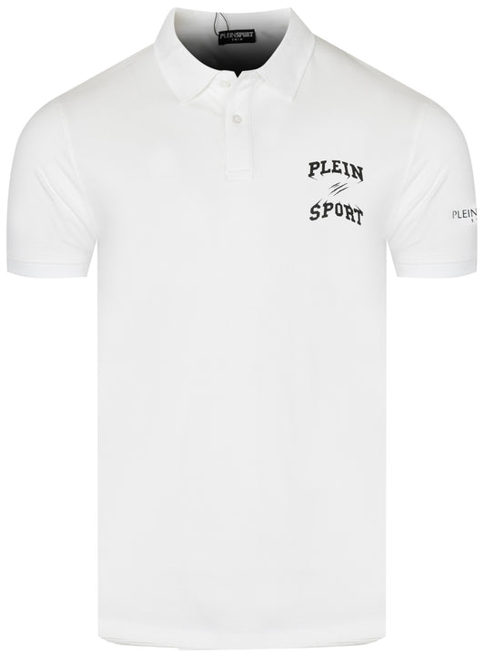 Plein Sport T Shirt POLO PS25MPL01/01 WHITE (7072) Men