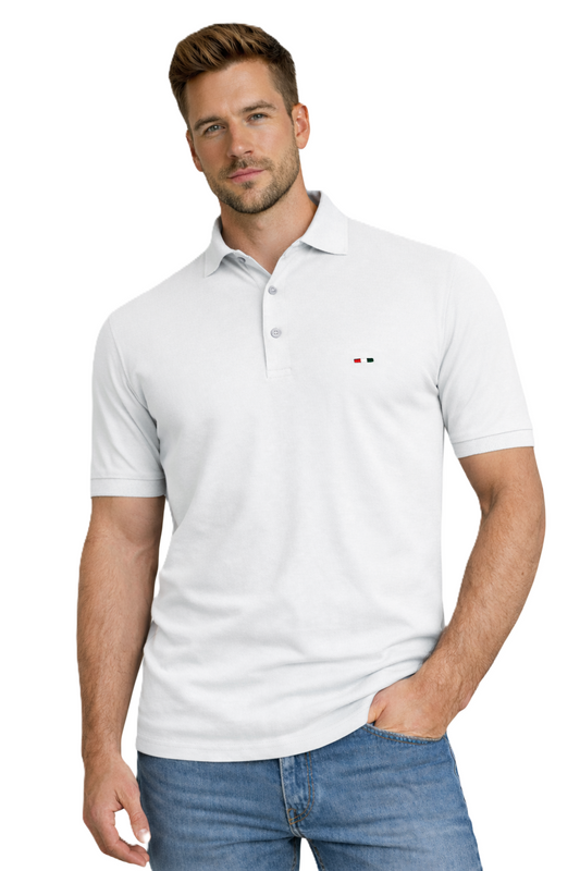 RAMOSS T-shirt Men's POLO White (9212) Men