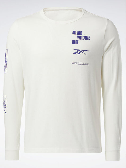 Reebok Blouse With Long Sleeve BB BASKETBALL AAWH LS TEE HN5806 (6515) Men