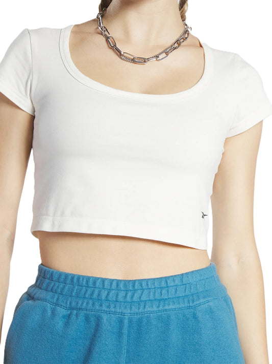 Reebok T Shirt CL WDE JERSEY TOP HS0362 (6555) Women