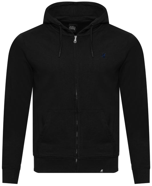 U.S. GRAND POLO EQUIPMENT & APPAREL Sweatshirt With Hood HOODIE FULL ZIP US52325M/4008 (8142) Men