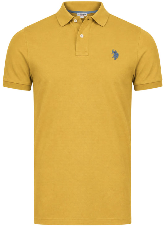 U.S. Polo Assn. Men's T-shirt POLO MUSZTARDOWA (6560) Men
