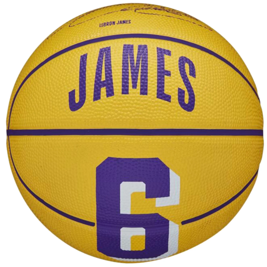 Wilson Ball NBA PLAYER ICON LEBRON JAMES MINI BALL WZ4007201XB (6809) Kids