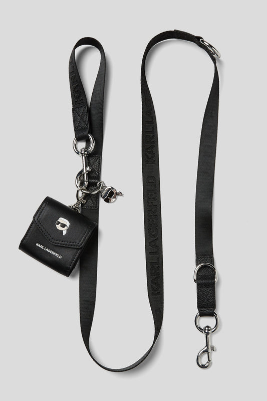 Karl Lagerfeld K/Pet Ikon Leash+Bag Black (A1M42041999) Men