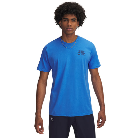 UA TRIPLE STACK LC LOGO SS (6004173-402) Men