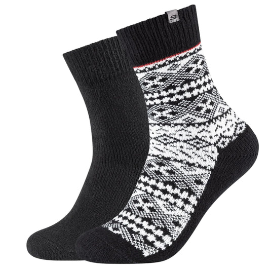Skechers 2PPK Men Casual Fashion Jacquard Socks SK41049-9999 Men